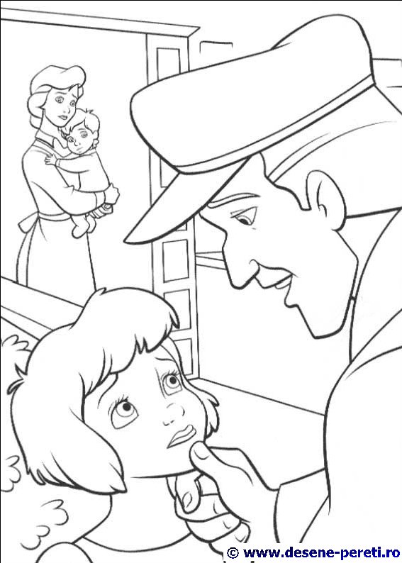 peter pan desene colorat